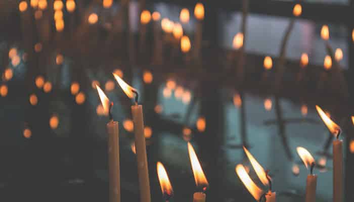 What is the relationship between Candles and Catholics?