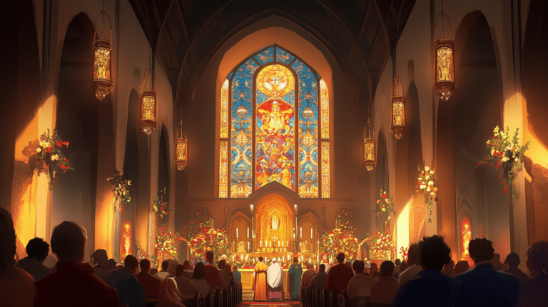 Come la liturgia cattolica enfatizza la fede comunitaria e personale