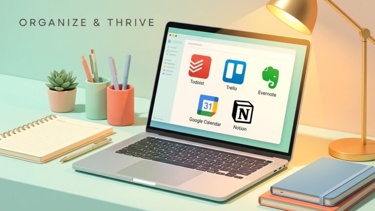 Top 5 Aplicativos para Organizar sua Vida de Forma Eficaz